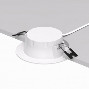 DK3048-WH Встраиваемый светильник, IP 20, 7Вт, LED, белый, пластик в Набережных Челнах - naberezhnye-chelny.ok-mebel.com | фото 3