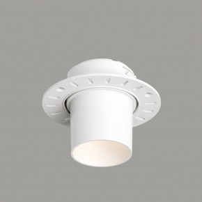 DK3057-WH Встраиваемый светильник под шпатлевку, IP20, до 15 Вт, LED, GU5,3, белый, пластик в Набережных Челнах - naberezhnye-chelny.ok-mebel.com | фото