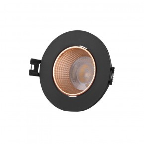 DK3061-BBR Встраиваемый светильник, IP 20, 10 Вт, GU5.3, LED, черный/бронзовый, пластик в Набережных Челнах - naberezhnye-chelny.ok-mebel.com | фото