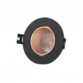 DK3061-BBR Встраиваемый светильник, IP 20, 10 Вт, GU5.3, LED, черный/бронзовый, пластик в Набережных Челнах - naberezhnye-chelny.ok-mebel.com | фото