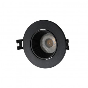 DK3061-BK Встраиваемый светильник, IP 20, 10 Вт, GU5.3, LED, черный/черный, пластик в Набережных Челнах - naberezhnye-chelny.ok-mebel.com | фото 1