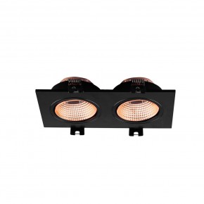 DK3072-BBR Встраиваемый светильник, IP 20, 10 Вт, GU5.3, LED, черный/бронзовый, пластик в Набережных Челнах - naberezhnye-chelny.ok-mebel.com | фото 2