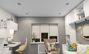 DK3072-BK+WH Встраиваемый светильник, IP 20, 10 Вт, GU5.3, LED, черный/белый, пластик в Набережных Челнах - naberezhnye-chelny.ok-mebel.com | фото 2