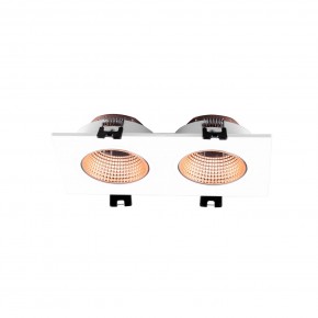 DK3072-WBR Встраиваемый светильник, IP 20, 10 Вт, GU5.3, LED, белый/бронзовый, пластик в Набережных Челнах - naberezhnye-chelny.ok-mebel.com | фото 2