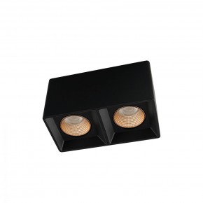 DK3085-BK+BR Светильник накладной IP 20, 10 Вт, GU5.3, LED, черный/бронзовый, пластик в Набережных Челнах - naberezhnye-chelny.ok-mebel.com | фото