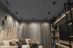 DK3090-BK+CH Светильник накладной IP 20, 10 Вт, GU5.3, LED, черный/хром, пластик в Набережных Челнах - naberezhnye-chelny.ok-mebel.com | фото 2