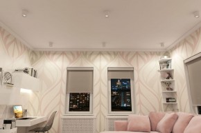 DK3090-WH+CH Светильник накладной IP 20, 10 Вт, GU5.3, LED, белый/хром, пластик в Набережных Челнах - naberezhnye-chelny.ok-mebel.com | фото 2