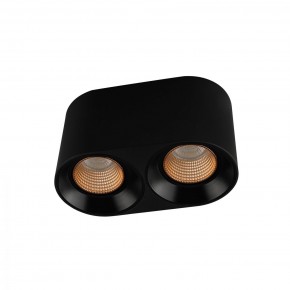 DK3096-BK+BR Светильник накладной IP 20, 10 Вт, GU5.3, LED, черный/бронзовый, пластик в Набережных Челнах - naberezhnye-chelny.ok-mebel.com | фото
