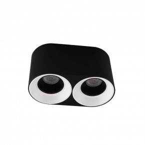 DK3096-BW+BK Светильник накладной IP 20, 10 Вт, GU5.3, LED, черно-белый/черный, пластик в Набережных Челнах - naberezhnye-chelny.ok-mebel.com | фото
