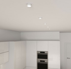 DK3120-WH Встраиваемый светильник, IP20, до 15 Вт, LED, GU5,3, белый, пластик в Набережных Челнах - naberezhnye-chelny.ok-mebel.com | фото 6