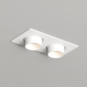 DK3122-WH Встраиваемый светильник, IP20, до 15 Вт, LED, GU5,3, белый, пластик в Набережных Челнах - naberezhnye-chelny.ok-mebel.com | фото