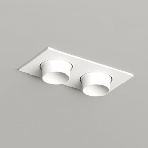 DK3122-WH Встраиваемый светильник, IP20, до 15 Вт, LED, GU5,3, белый, пластик в Набережных Челнах - naberezhnye-chelny.ok-mebel.com | фото 2