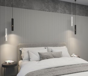 DK4045-BK Подвесной светильник, с декоративным вырезом, IP 20, до 15 Вт, LED, GU10, черный, алюминий в Набережных Челнах - naberezhnye-chelny.ok-mebel.com | фото 4
