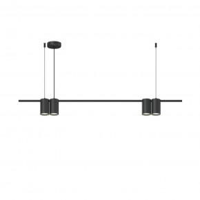 DK4061-BK Подвесной светильник ORBIT, IP20, 4xGU10 LED до 15 Вт, черный матовый, алюминий в Набережных Челнах - naberezhnye-chelny.ok-mebel.com | фото 3