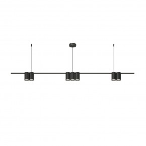 DK4063-BK Подвесной светильник ORBIT, IP20, 7xGU10 LED до 15 Вт, черный матовый, алюминий в Набережных Челнах - naberezhnye-chelny.ok-mebel.com | фото 3