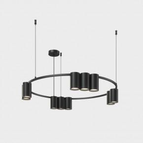 DK4065-BK Подвесной светильник ORBIT, IP20, 10xGU10 LED до 15 Вт, черный матовый, алюминий в Набережных Челнах - naberezhnye-chelny.ok-mebel.com | фото