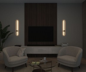DK5012-SG Бра 800 мм, 3000К, IP20,7 Вт, матовое золото в Набережных Челнах - naberezhnye-chelny.ok-mebel.com | фото 6