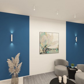 DK5022-WH Настенный светильник, IP20, до 15 Вт, LED, 2xGU10, белый, алюминий в Набережных Челнах - naberezhnye-chelny.ok-mebel.com | фото 5