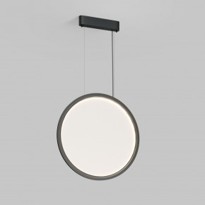 DK6606-BK Подвесной вертикальный светильник Veil со светодиодом H1700 d600 220V 48W 3000-6000K IP20 черный алюминий в Набережных Челнах - naberezhnye-chelny.ok-mebel.com | фото 3