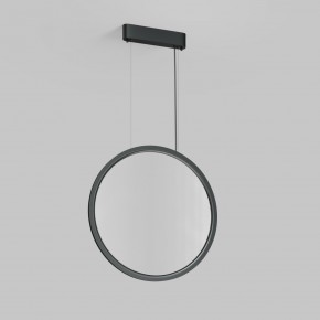 DK6606-BK Подвесной вертикальный светильник Veil со светодиодом H1700 d600 220V 48W 3000-6000K IP20 черный алюминий в Набережных Челнах - naberezhnye-chelny.ok-mebel.com | фото 4