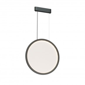 DK6606-BK Подвесной вертикальный светильник Veil со светодиодом H1700 d600 220V 48W 3000-6000K IP20 черный алюминий в Набережных Челнах - naberezhnye-chelny.ok-mebel.com | фото 5