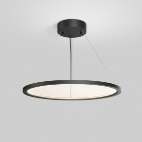 DK6616-BK Подвесной горизонтальный светильник Veil со светодиодом H900 d600 220V 48W 3000-6000K IP20 черный алюминий в Набережных Челнах - naberezhnye-chelny.ok-mebel.com | фото