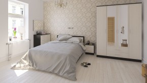 Фиеста Кровать 1600, цвет венге/дуб лоредо, ШхГхВ 163,5х203,5х80 см., сп.м. 1600х2000 мм., без матраса, основание есть в Набережных Челнах - naberezhnye-chelny.ok-mebel.com | фото 5