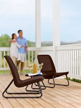 Комплект мебель Рио Патио (Rio Patio set) виски-коричневый в Набережных Челнах - naberezhnye-chelny.ok-mebel.com | фото 3