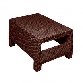 Комплект на балкон Yalta Premium Balcony Set (Ялта) шоколадный (+подушки под спину) в Набережных Челнах - naberezhnye-chelny.ok-mebel.com | фото 2