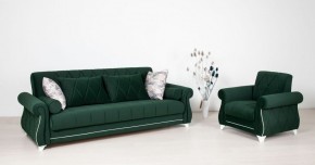 Комплект Роуз ТД 411 диван-кровать + кресло + комплект подушек в Набережных Челнах - naberezhnye-chelny.ok-mebel.com | фото