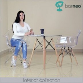 Кресло Barneo N-14-14 SteelMold прозрачный в Набережных Челнах - naberezhnye-chelny.ok-mebel.com | фото 2