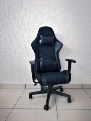Кресло геймерское Barneo K-50 (черная сетка черные вставки) в Набережных Челнах - naberezhnye-chelny.ok-mebel.com | фото