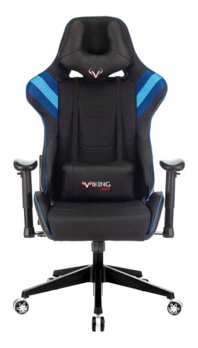 Кресло игровое Бюрократ VIKING 4 AERO BLUE черный/синий в Набережных Челнах - naberezhnye-chelny.ok-mebel.com | фото 3