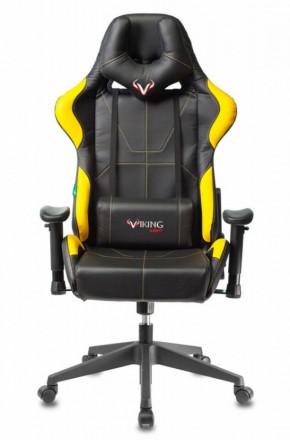 Кресло игровое Бюрократ VIKING 5 AERO YELLOW черный/желтый в Набережных Челнах - naberezhnye-chelny.ok-mebel.com | фото 3