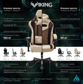 Кресло игровое Бюрократ VIKING 7 KNIGHT BL FABRIC синий в Набережных Челнах - naberezhnye-chelny.ok-mebel.com | фото 5