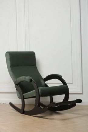 Кресло-качалка МАРСЕЛЬ 33-Т-AG (зеленый) в Набережных Челнах - naberezhnye-chelny.ok-mebel.com | фото 3
