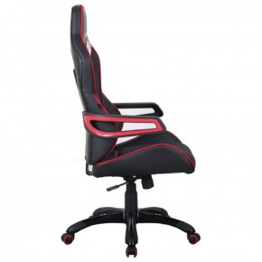 Кресло компьютерное BRABIX Nitro GM-001 (ткань/экокожа) черное, вставки красные (531816) в Набережных Челнах - naberezhnye-chelny.ok-mebel.com | фото 5