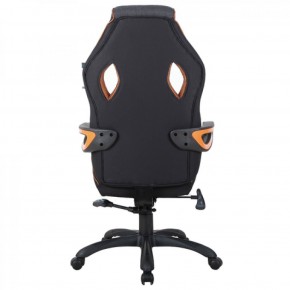 Кресло компьютерное BRABIX Techno Pro GM-003 (ткань черное/серое, вставки оранжевые) 531813 в Набережных Челнах - naberezhnye-chelny.ok-mebel.com | фото 5