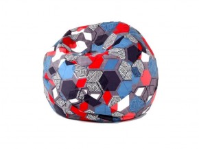 Кресло-мешок Мяч M (Geometry Slate) в Набережных Челнах - naberezhnye-chelny.ok-mebel.com | фото