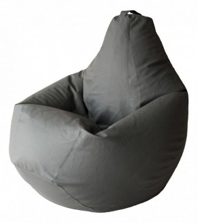 Кресло-мешок Серая ЭкоКожа 3XL 150*110 см в Набережных Челнах - naberezhnye-chelny.ok-mebel.com | фото