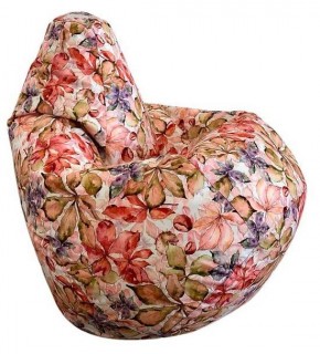 Кресло-мешок Цветы L в Набережных Челнах - naberezhnye-chelny.ok-mebel.com | фото