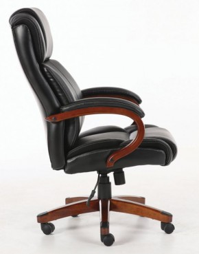 Кресло офисное BRABIX PREMIUM "Magnum EX-701" (дерево, рециклированная кожа, черное) 531827 в Набережных Челнах - naberezhnye-chelny.ok-mebel.com | фото 3