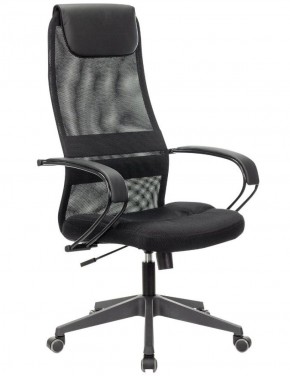 Кресло офисное BRABIX PREMIUM "Stalker EX-608 PL" (ткань-сетка/кожзам, черное) 532090 в Набережных Челнах - naberezhnye-chelny.ok-mebel.com | фото