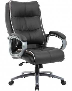 Кресло офисное BRABIX PREMIUM "Strong HD-009" (экокожа черная, ткань серая) 531945 в Набережных Челнах - naberezhnye-chelny.ok-mebel.com | фото