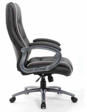 Кресло офисное BRABIX PREMIUM "Strong HD-009" (экокожа черная, ткань серая) 531945 в Набережных Челнах - naberezhnye-chelny.ok-mebel.com | фото 3