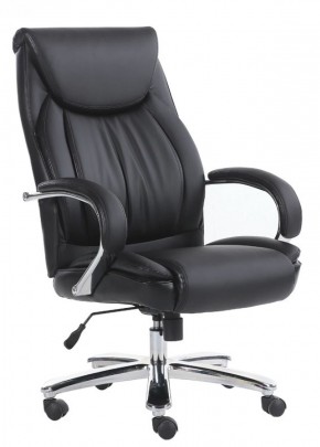 Кресло офисное BRABIX "Advance EX-575" (хром/экокожа/черное) 531825 в Набережных Челнах - naberezhnye-chelny.ok-mebel.com | фото