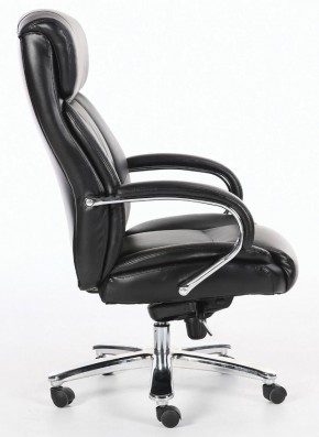 Кресло офисное BRABIX "Direct EX-580" (хром/рециклированная кожа/черное) 531824 в Набережных Челнах - naberezhnye-chelny.ok-mebel.com | фото 3