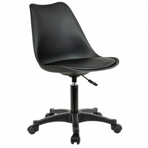 Кресло стул BRABIX "Eames MG-310 PL", пластик черный, экокожа черная, 532927 в Набережных Челнах - naberezhnye-chelny.ok-mebel.com | фото 2