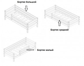 Кровать 2-х ярусная Сонечка с бортиками (лестница наклонная) в Набережных Челнах - naberezhnye-chelny.ok-mebel.com | фото 4