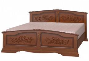 ЕЛЕНА Кровать из массива 1800 (Орех) в Набережных Челнах - naberezhnye-chelny.ok-mebel.com | фото 1
